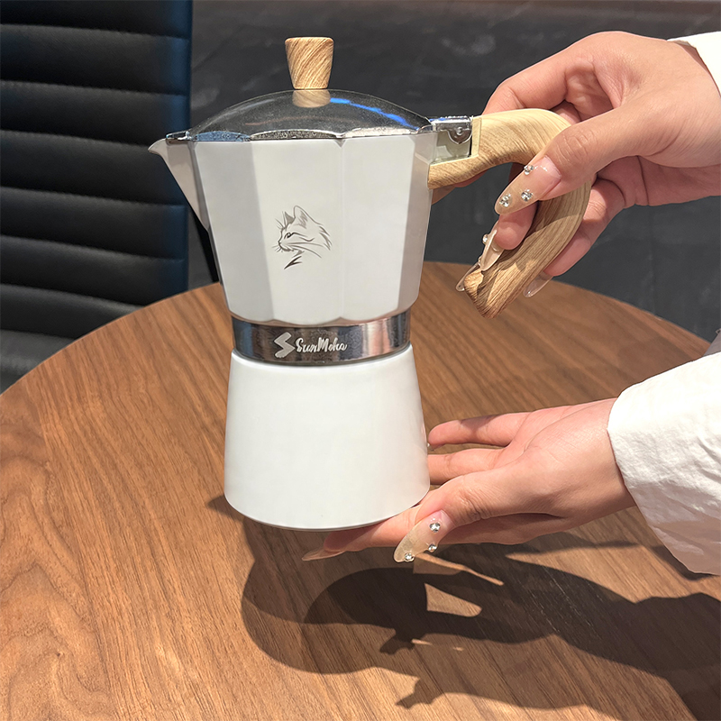 Moka Pot Stove - Kawiarka Moka 3/6 filiżanek - Włoska