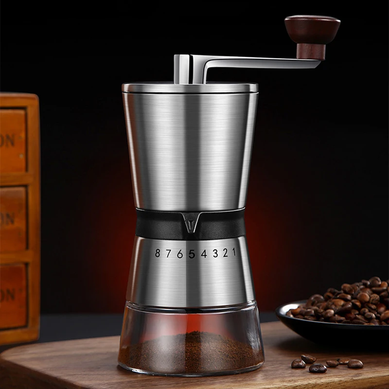 Burr Hand Grinder - Ręczny młynek do kawy z 8
