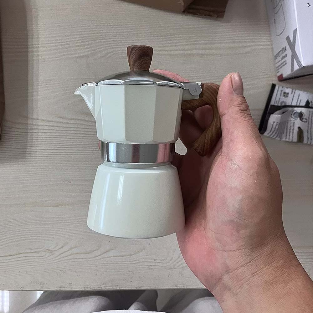 Moka Pot Stove - Aluminiowy włoski ekspres do kawy Moka,
