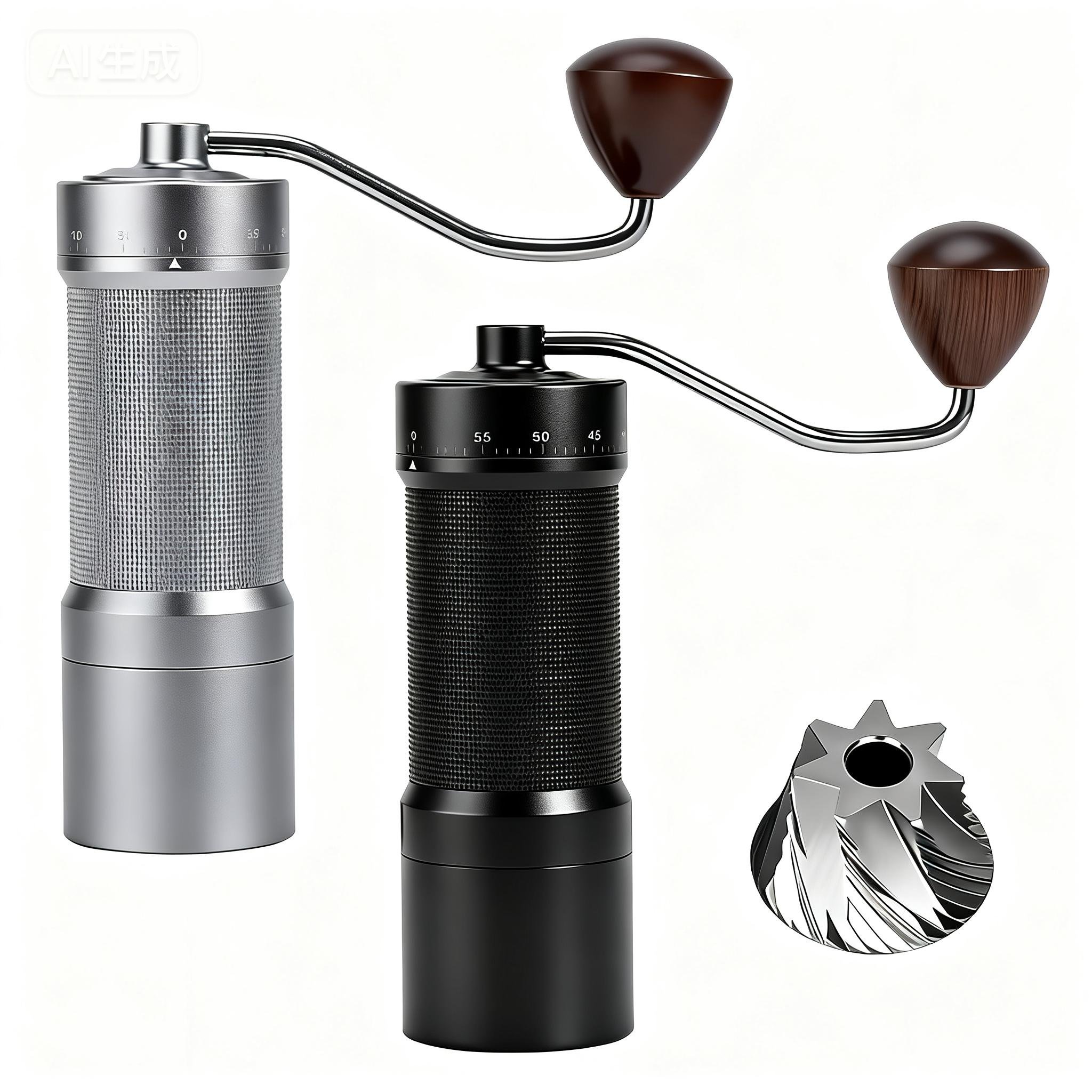 Burr Hand Grinder - Magnetyczny ręczny młynek do kawy z