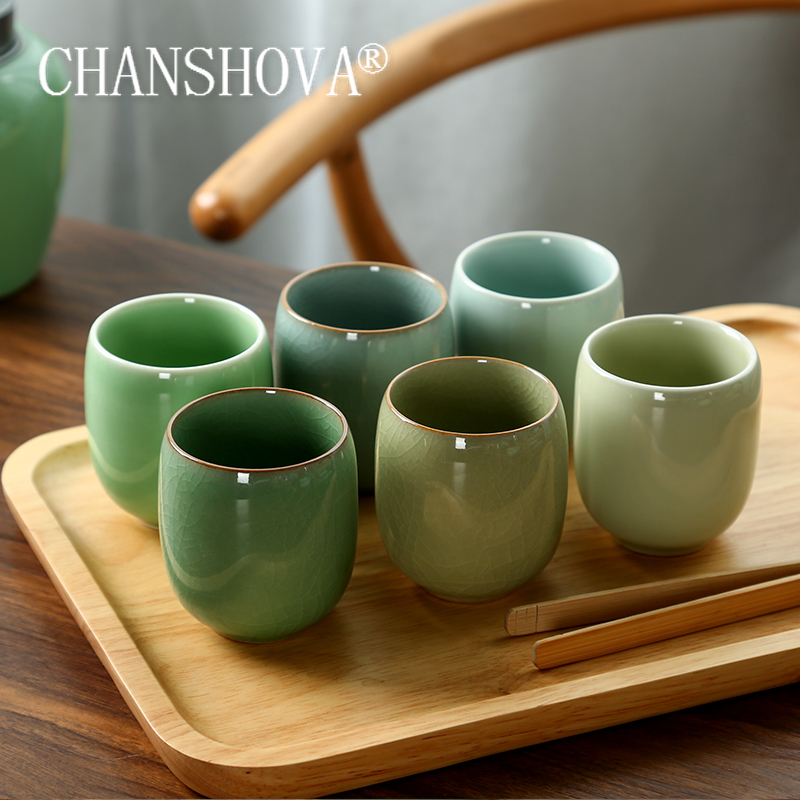 Coffee Tea Essentials - CHANSHOVA-Porcelanowy zestaw filiżanek do herbaty, tradycyjny