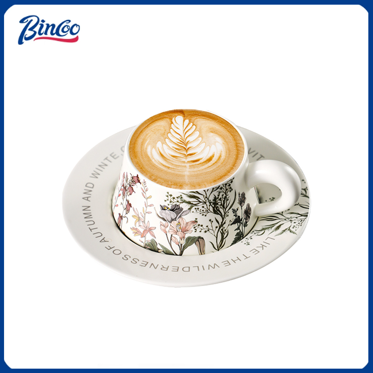 Coffee Tea Set - BINCOO 260ml Ceramiczny Kubek do Kawy
