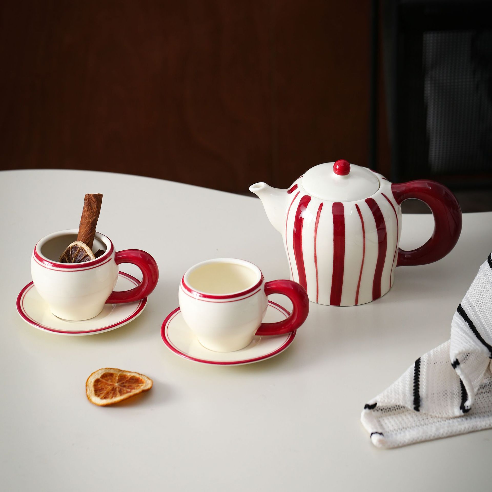 Coffee Tea Set - Zestaw ceramicznych filiżanek do kawy w