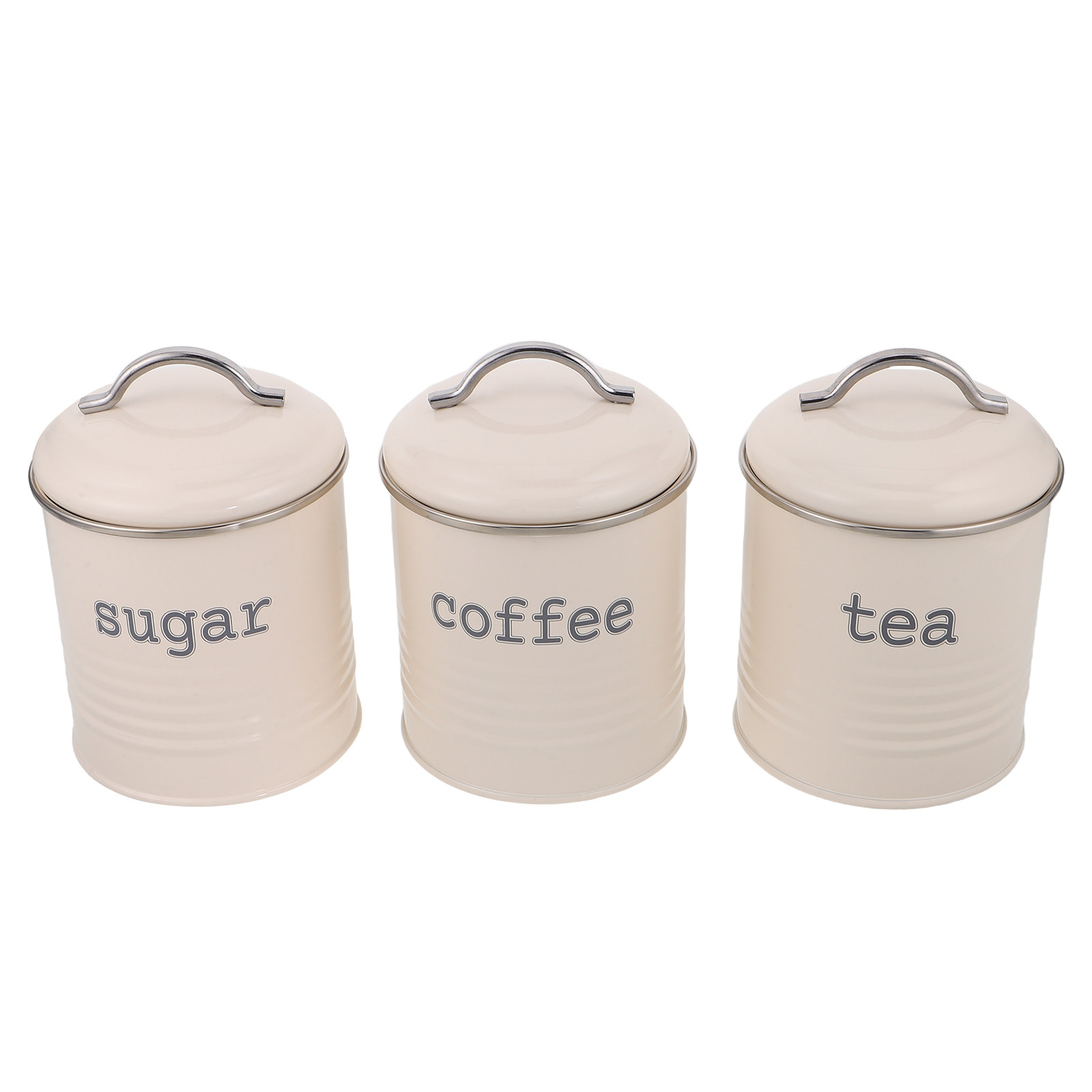 Coffee Tea Set - 3-częściowy zestaw szczelnych pojemników na kawę,
