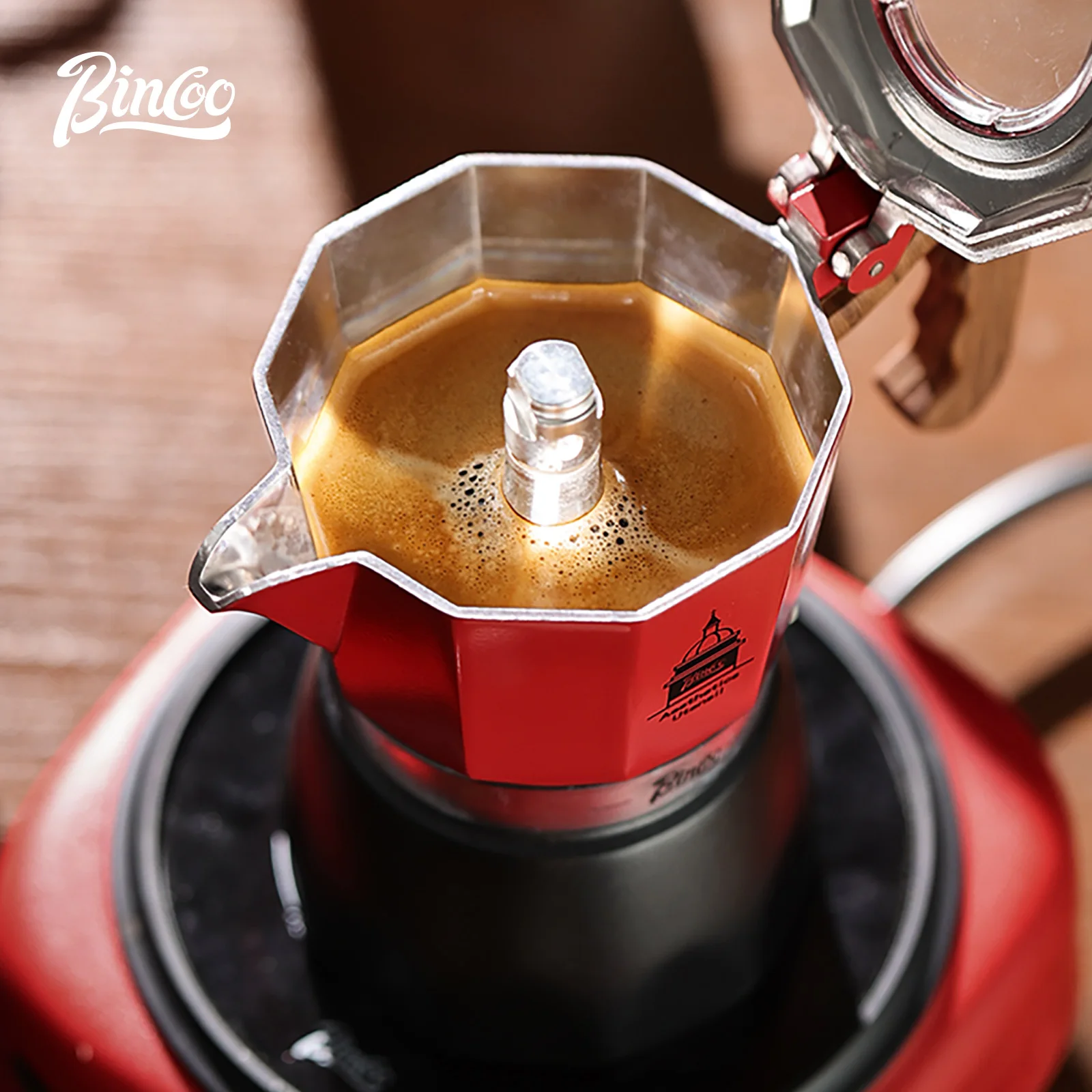 Ekspres do kawy Moka Bincoo z  – Moka Pot Stove recenzja i cena