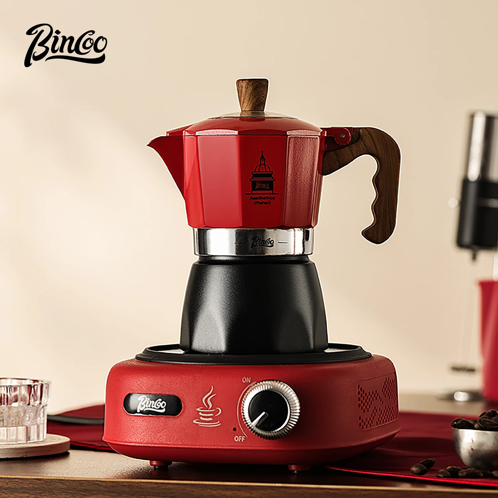 Ekspres do kawy Moka Bincoo z  – Moka Pot Stove recenzja i cena