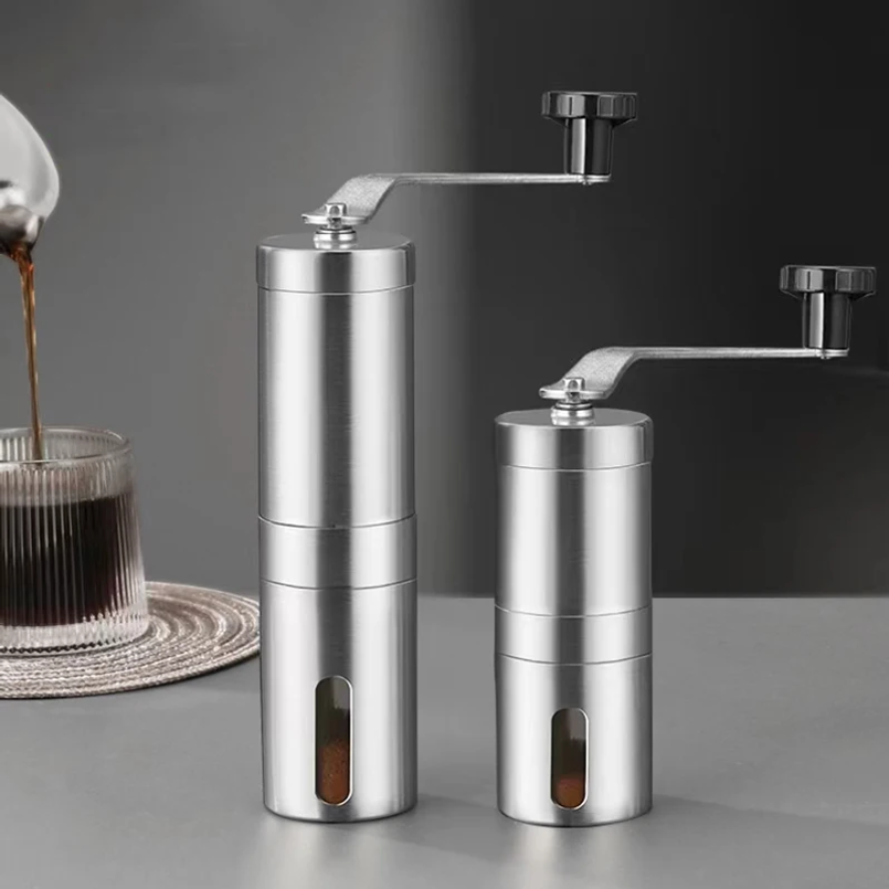 Ręczny młynek do kawy ze stali – Burr Hand Grinder recenzja i cena