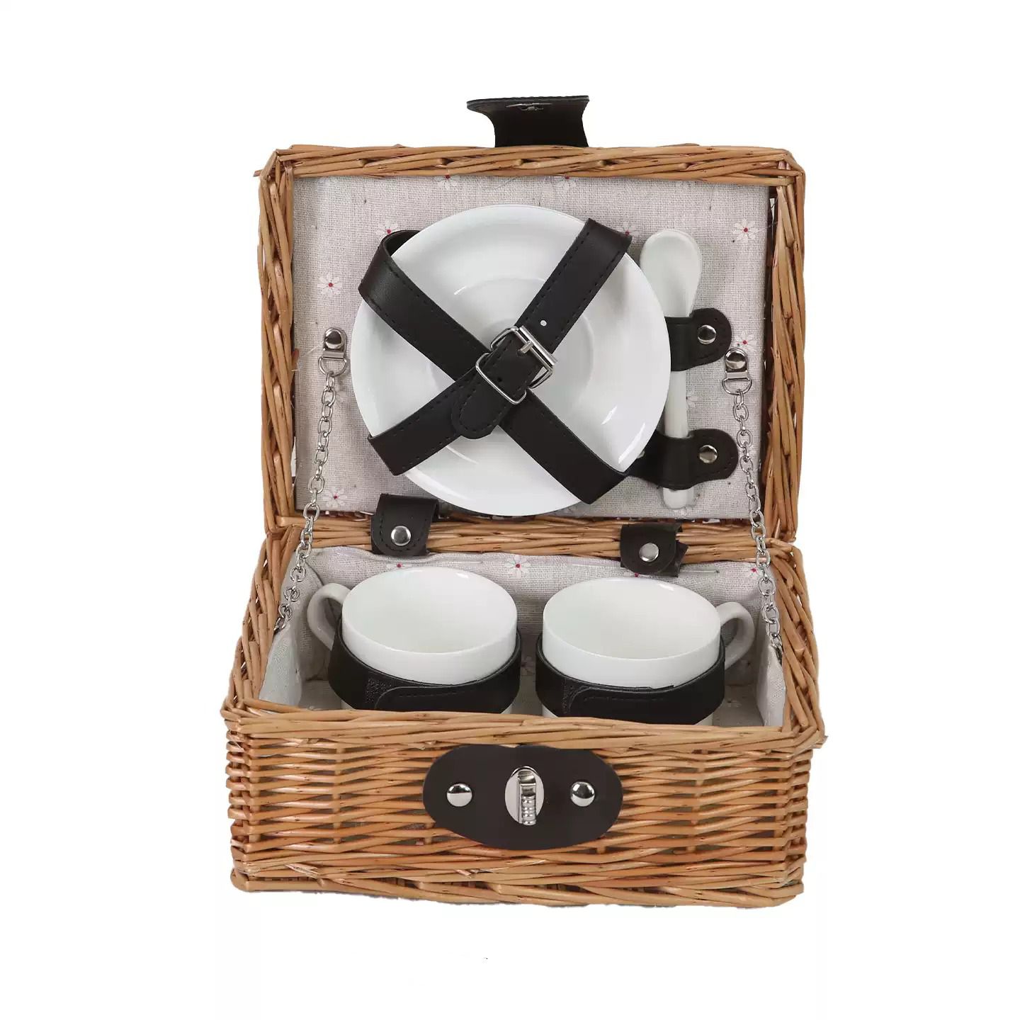 Zestaw piknikowy z wikliny dla – Coffee Tea Set recenzja i cena