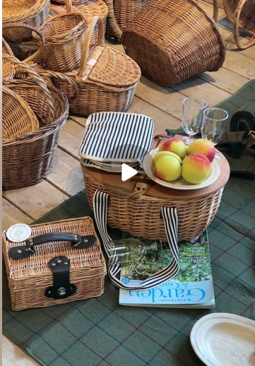 Zestaw piknikowy z wikliny dla – Coffee Tea Set recenzja i cena