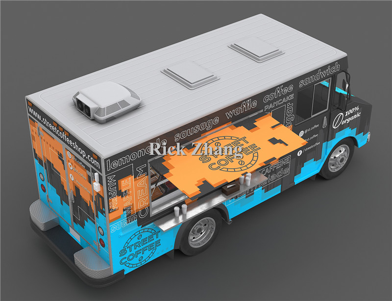 Mobilny pojazd elektryczny Cię – Coffee Tea Vendor recenzja i cena