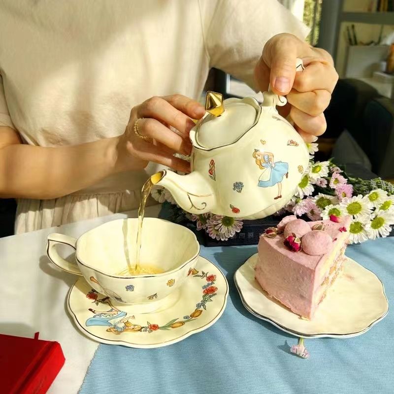 Ceramiczny zestaw do herbaty i – Coffee Tea Set recenzja i cena