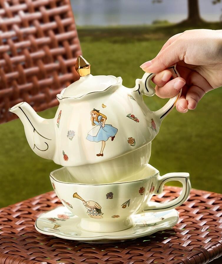 Ceramiczny zestaw do herbaty i – Coffee Tea Set recenzja i cena