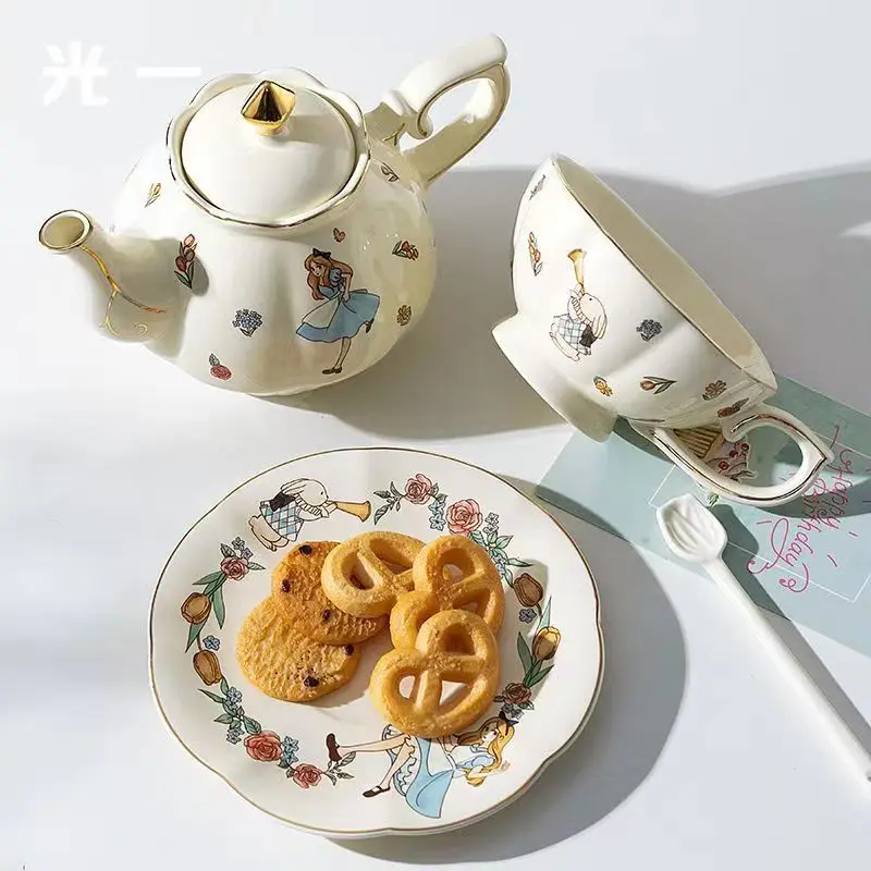 Ceramiczny zestaw do herbaty i – Coffee Tea Set recenzja i cena