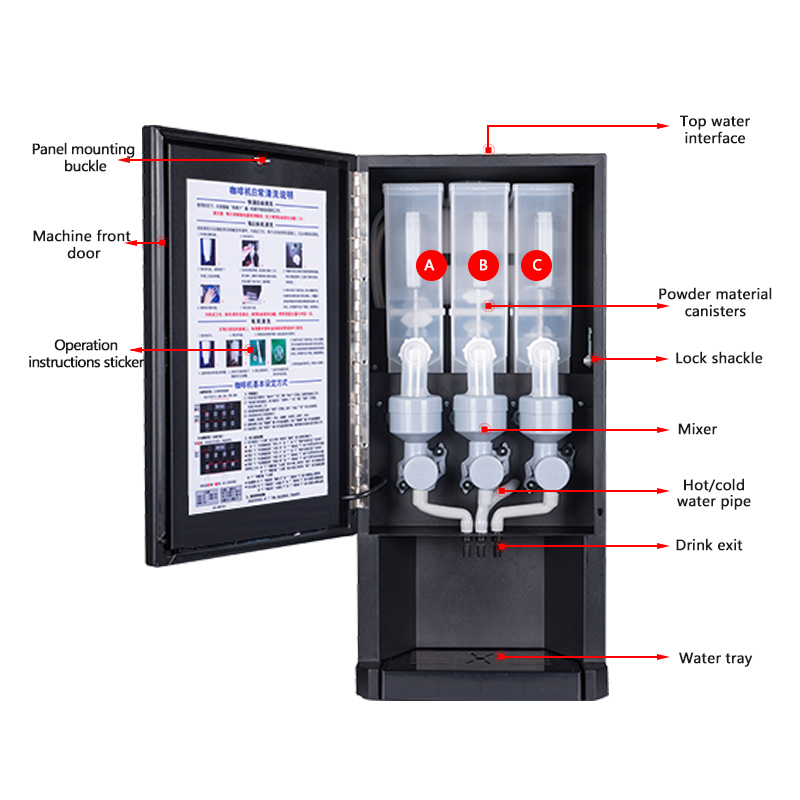 30SCW-8 Automat do kawy na gor – Coffee Tea Machine recenzja i cena