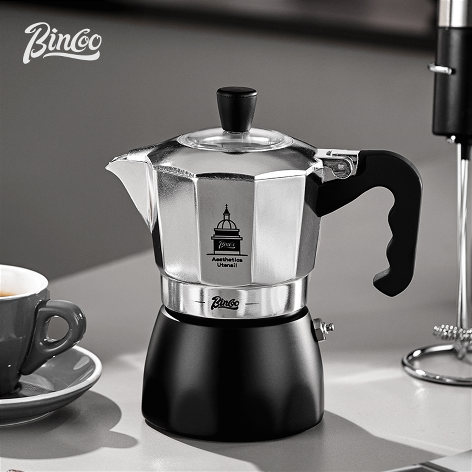 BINCOO Dwu-zaworowy Moka Pot,  – Moka Pot Stove recenzja i cena