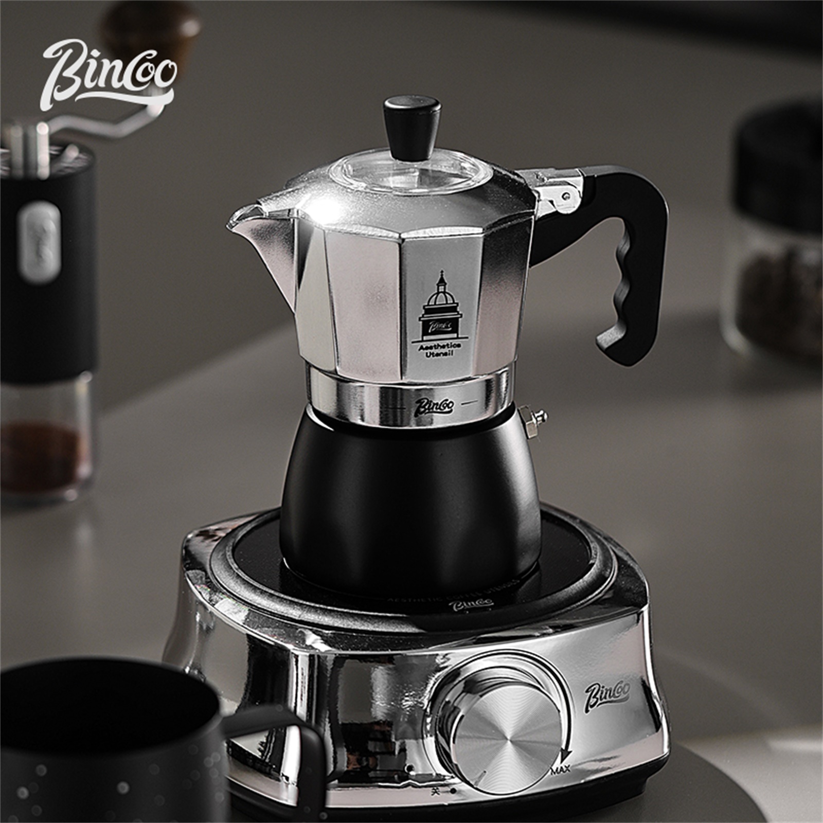 BINCOO Dwu-zaworowy Moka Pot,  – Moka Pot Stove recenzja i cena