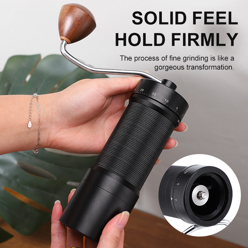 Magnetyczny ręczny młynek do k – Burr Hand Grinder recenzja i cena