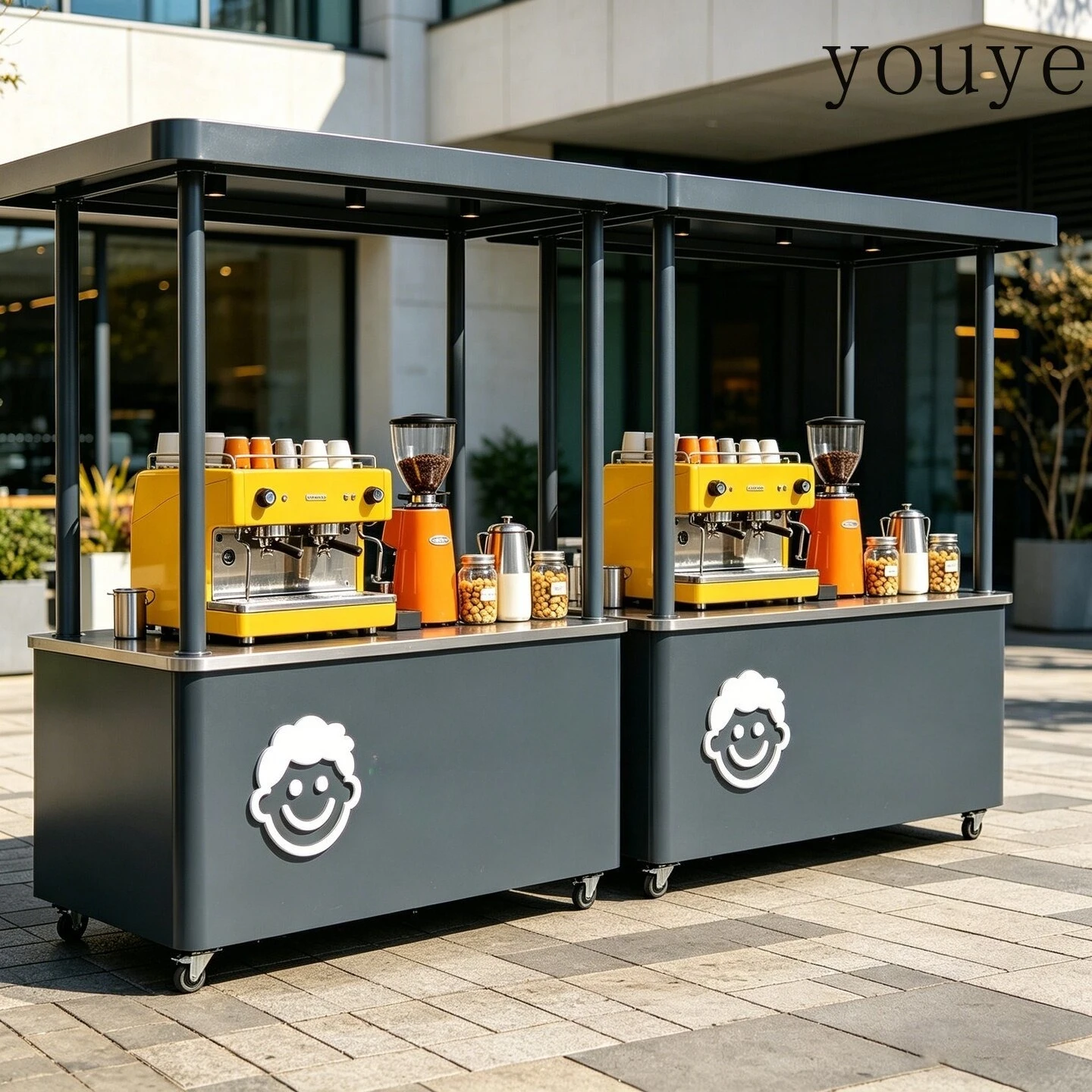 eDJ Żelazne wózki i stojaki z  – Coffee Tea Vendor recenzja i cena