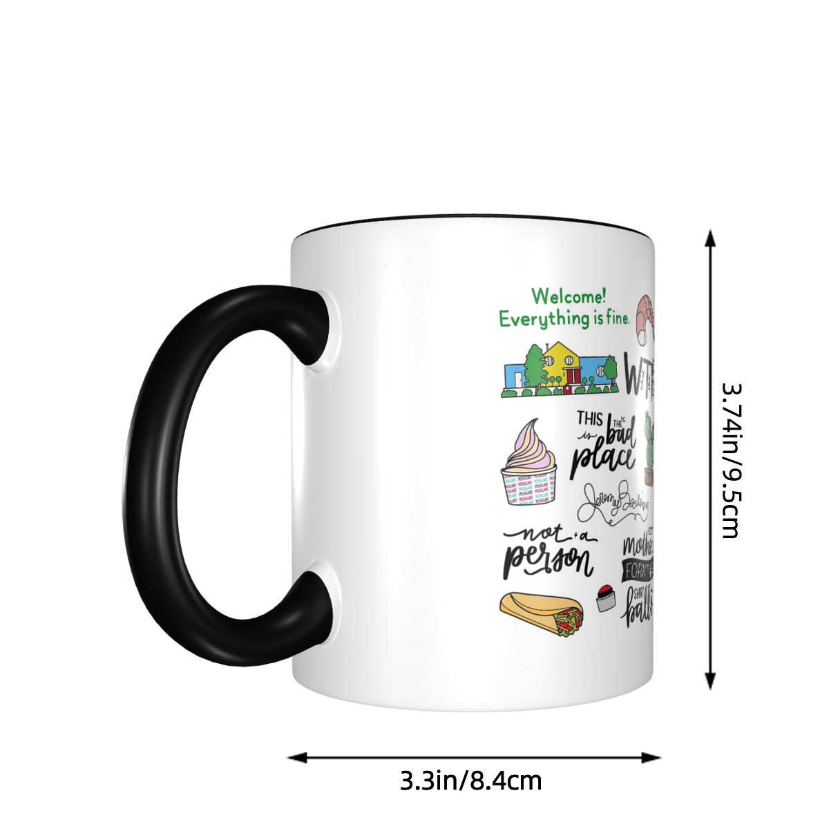 Kubek z grafiką serialu The Go – Coffee Tea Place recenzja i cena