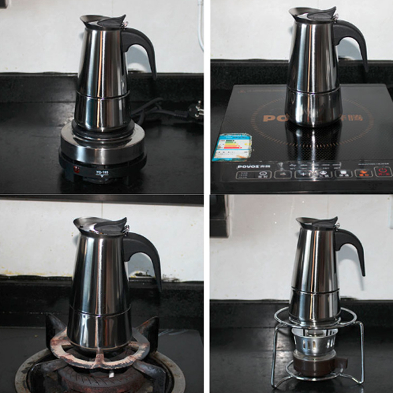 100ml/200ml/300ml/450ml/600ml  – Moka Pot Stove recenzja i cena