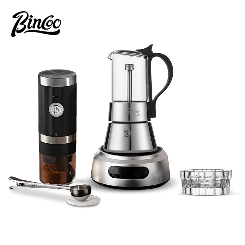 BINCOO Dwukomorowy ekspres do  – Moka Pot Stove recenzja i cena