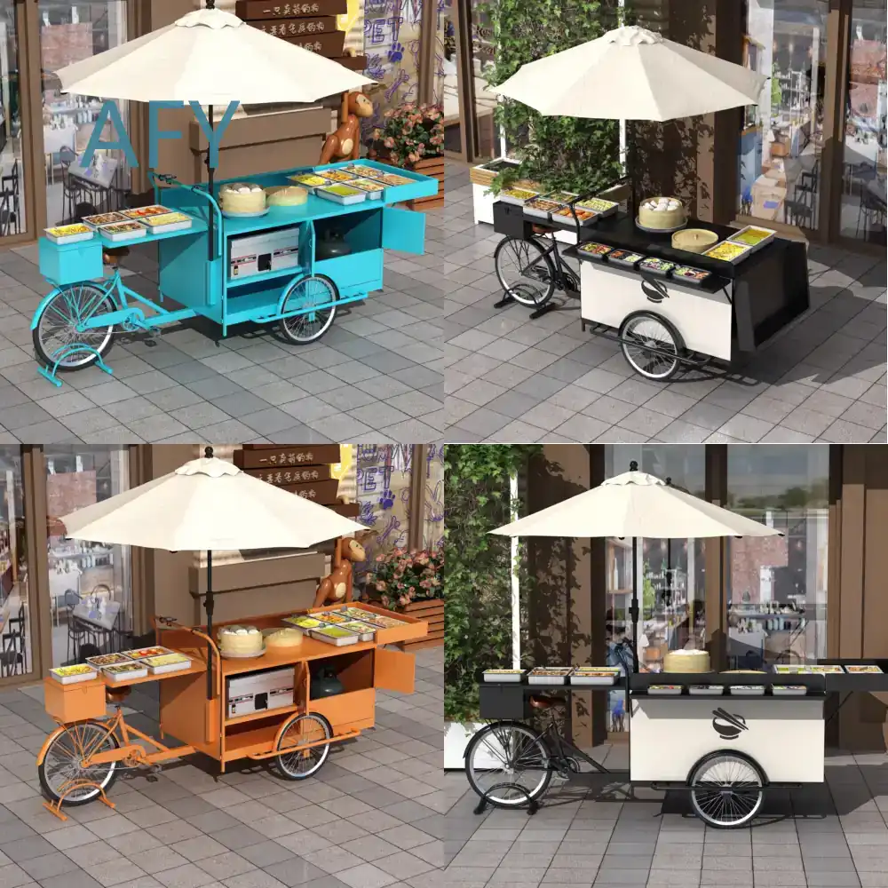 Mobilny wózek na popcorn z kut – Coffee Tea Vendor recenzja i cena