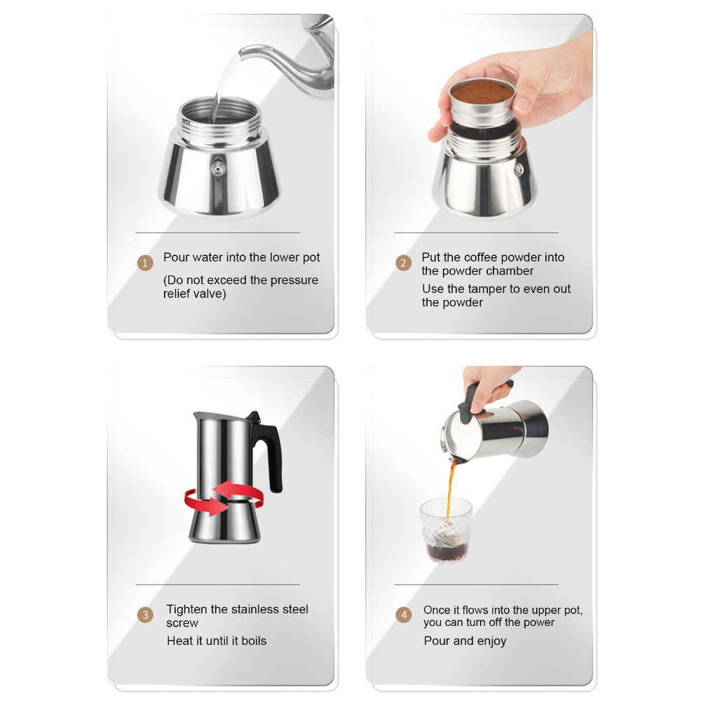 Kawiarka Moka ze Stali Nierdze – Moka Pot Stove recenzja i cena