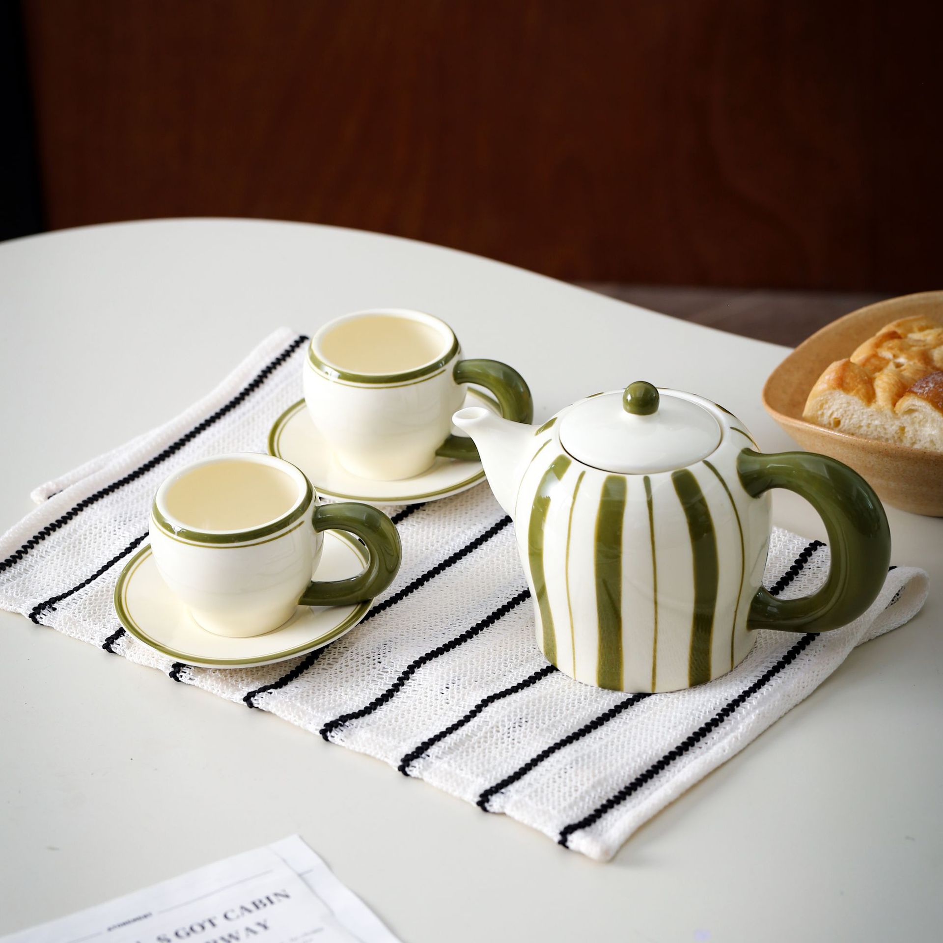 Zestaw ceramicznych filiżanek  – Coffee Tea Set recenzja i cena