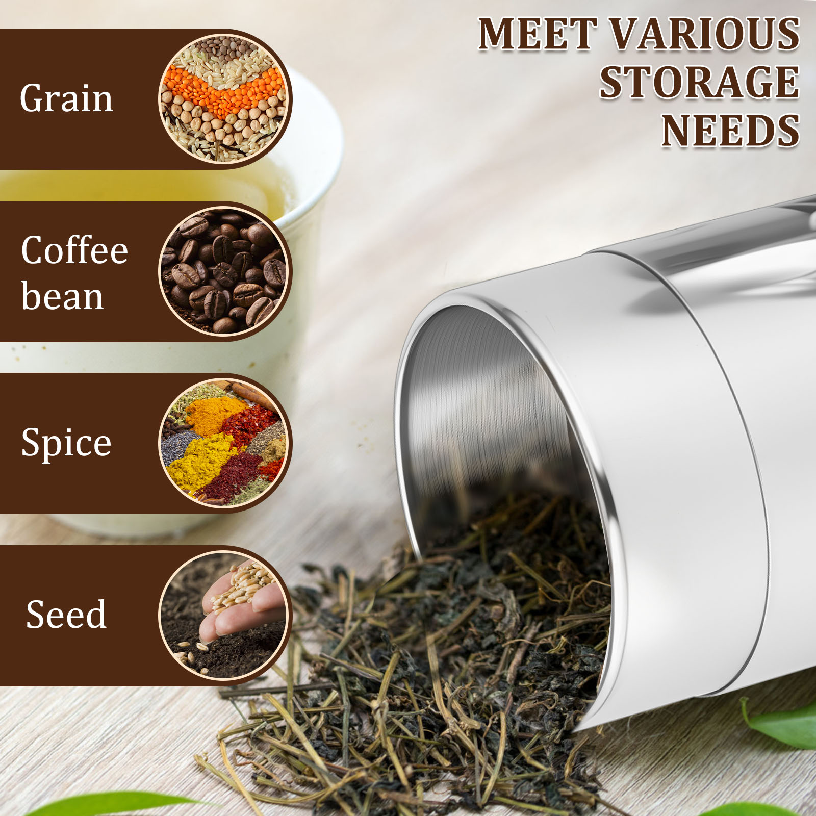 Pojemniki ze Stali Nierdzewnej – Coffee Bean And Tea Leaf recenzja i cena