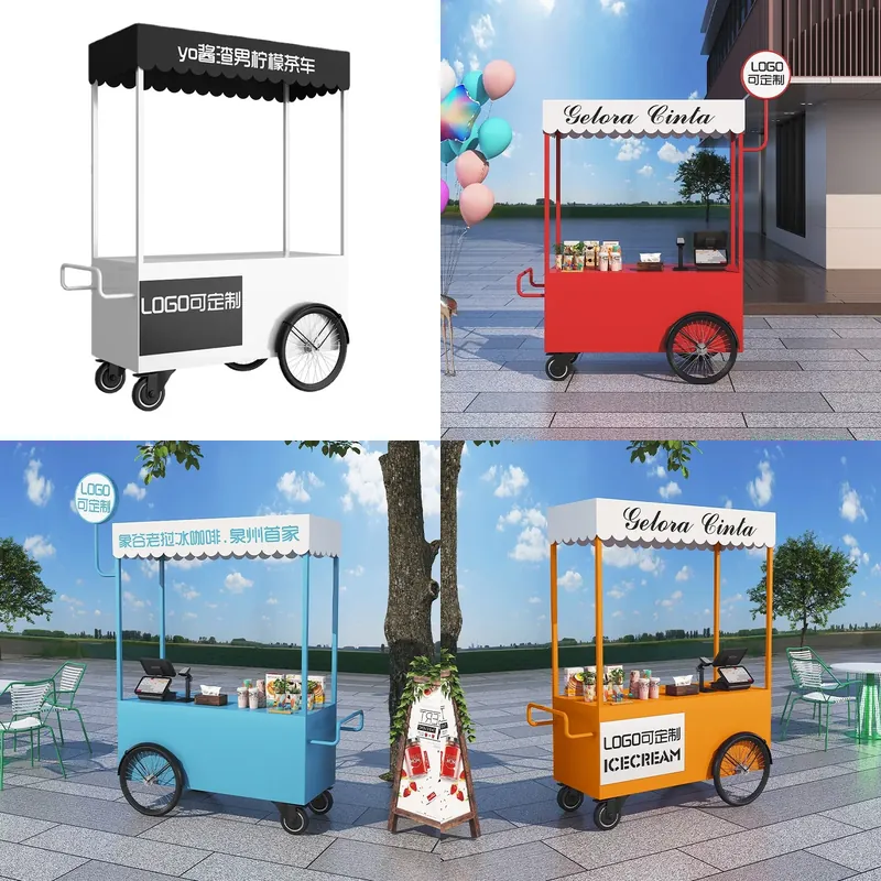Mobilny wózek gastronomiczny,  – Coffee Tea Vendor recenzja i cena